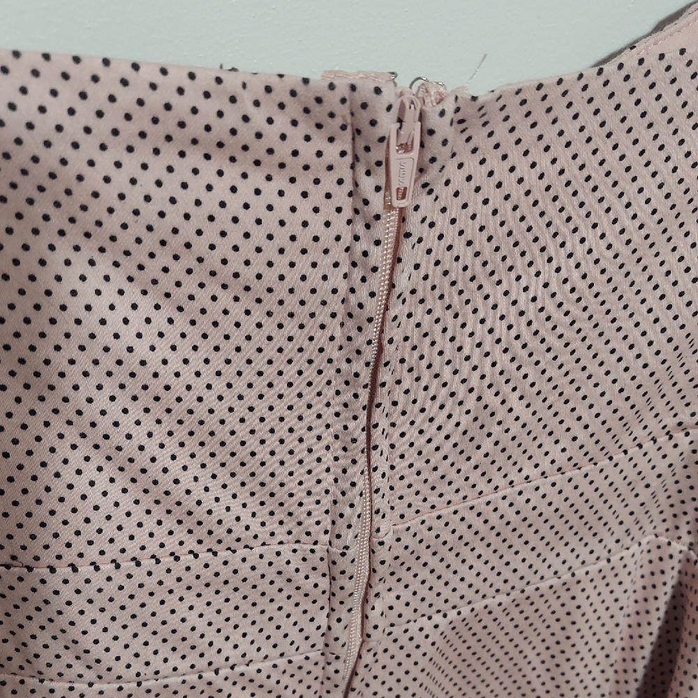 Torrid Pink Textured Midi Dress - Picture 4 of 11
